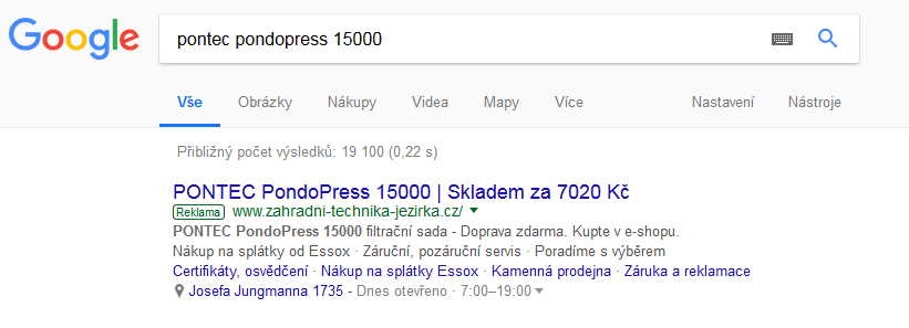 AdWords - Produktové kampaně