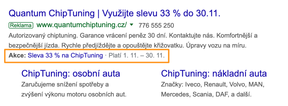 Google Ads - Rozšíření o propagaci